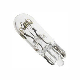 Лампа автомобильная накаливания W2.3W, 12V, 2.3Вт, W2х4.6d, STELLOX - 1 шт