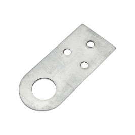 Проушина прямая, 2 мм, 70 х 30 мм, цинк Россия