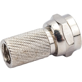 F разъём RG6, антенный разъем на кабель, штекер F (4 шт.)